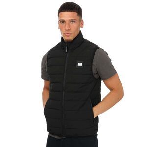 Weekend Offender Mens Jasper Padded Vest / Black